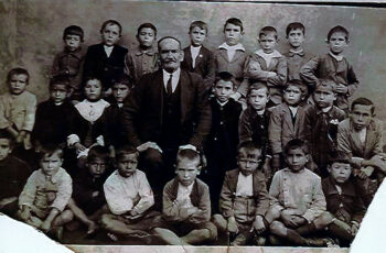 Escuela D. Fco. Matamoros Hermoso en 1900