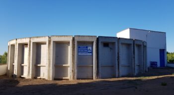 Depósito para el almacenamiento de agua para abastecimiento de Aceuchal.