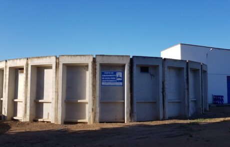 Depósito para el almacenamiento de agua para abastecimiento de Aceuchal.