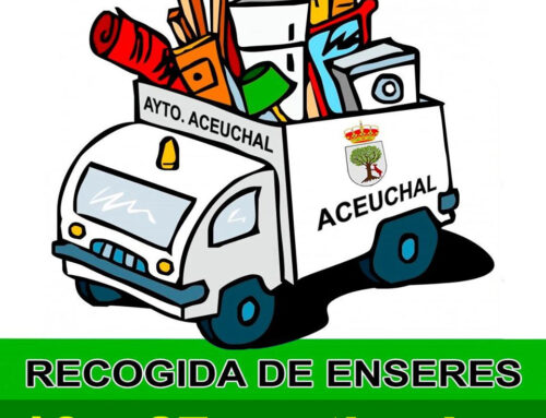 FECHAS RECOGIDA ENSERES SEPTIEMBRE