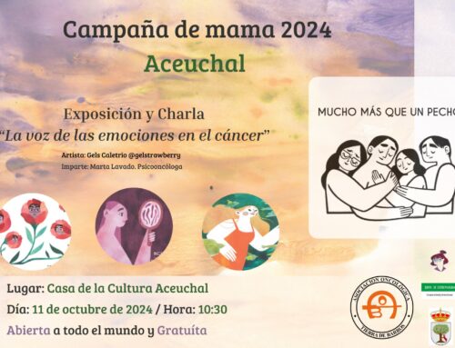 EXPOSICIÓN Y CHARLA «LA VOZ DE LAS EMOCIONES EN EL CÁNCER»