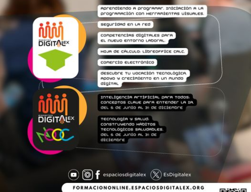 CURSOS ONLINE GRATUITOS ESPACIOS DIGITALEX